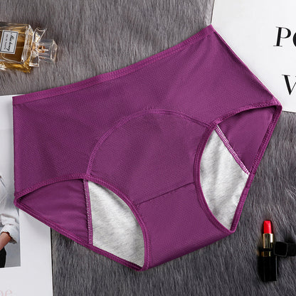 Physiological pants for women comfortable mesh anti leakage sanitary pants for women triangular underwear for women