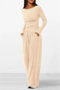 Casual suit asymmetrical long sleeved T-shirt wide leg pants casual sportswear