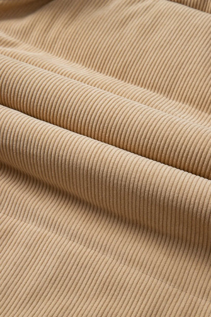 Pocketed Zip Up Turtleneck Vest Coat