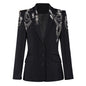 European and American style heavy industry nail bead suit jacket top suit jacket for women