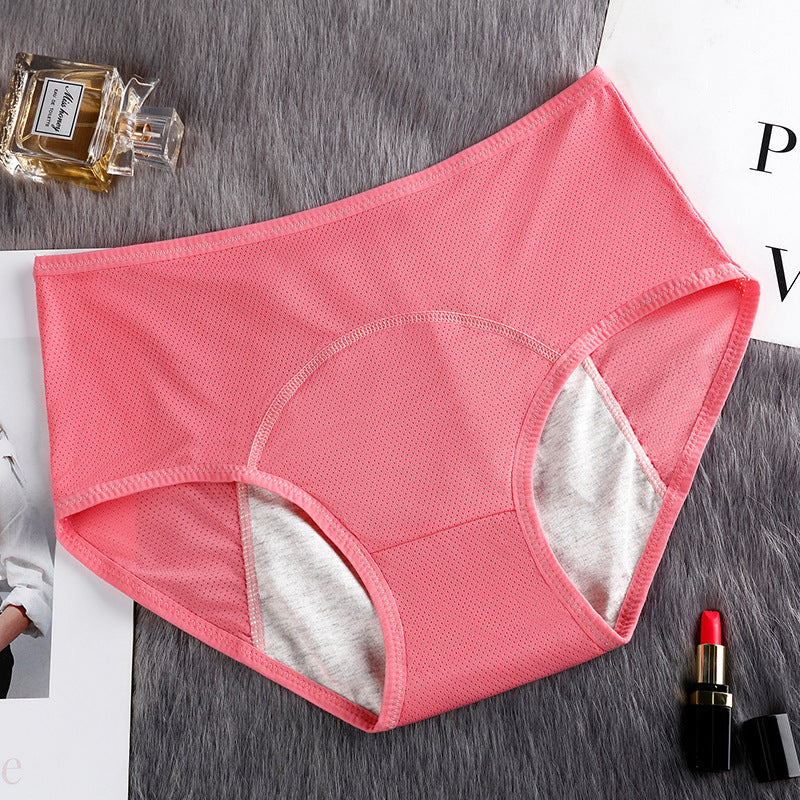 Physiological pants for women comfortable mesh anti leakage sanitary pants for women triangular underwear for women