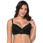 Underwear lace sexy bra thin mold cup steel ring