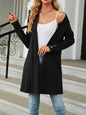 Open Front Long Sleeve Cardigan