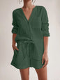 Ladies' summer pajamas made of pure cotton gauze