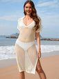 Long skirt loose solid color vacation pullover fashionable women's dress